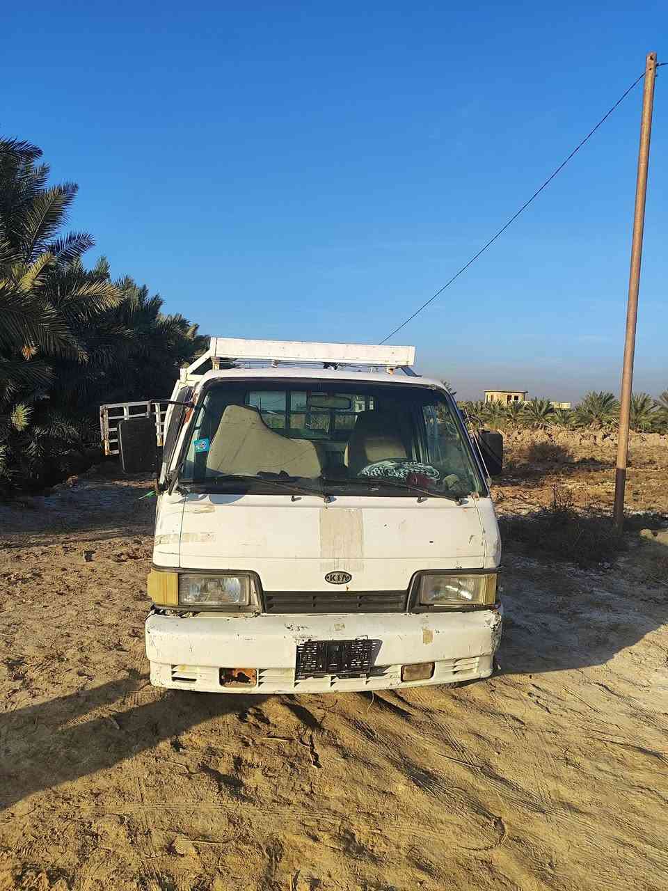 السلام عليكم
كيا بنكو موديل 96
رقم انكليزي
بعدني ماشاد لوحات
مكينه وكير واكسل 
خير من الله 
السعر 45
وبيها مجال 
العنوان ذي قار
قضاء النصر
***********
