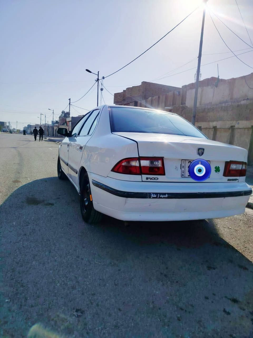 سلام عليكم سمند للبيع رقم وسنويه نكليزي واسط الشراي يتصل ***********
