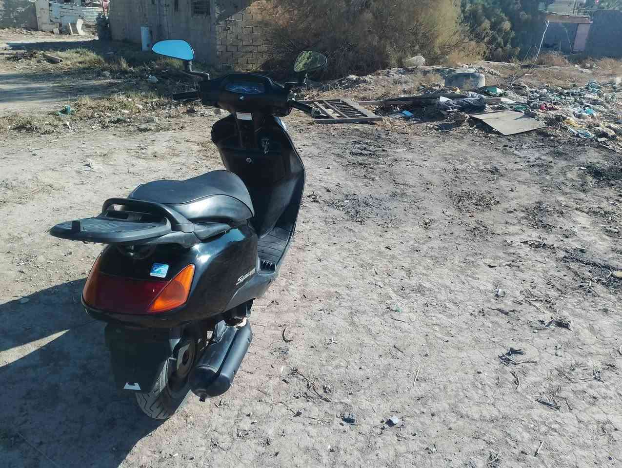 اااااادراجه سبيسي ياباني كفرات اصليه ابو الختم كهربائي كله شغاله مكينه ناعمه فول كابريتر  اصليه دراجه جاهزه فول ما بيها اي نقص الهاتف,*********** المكان كوت الزهراءااا
