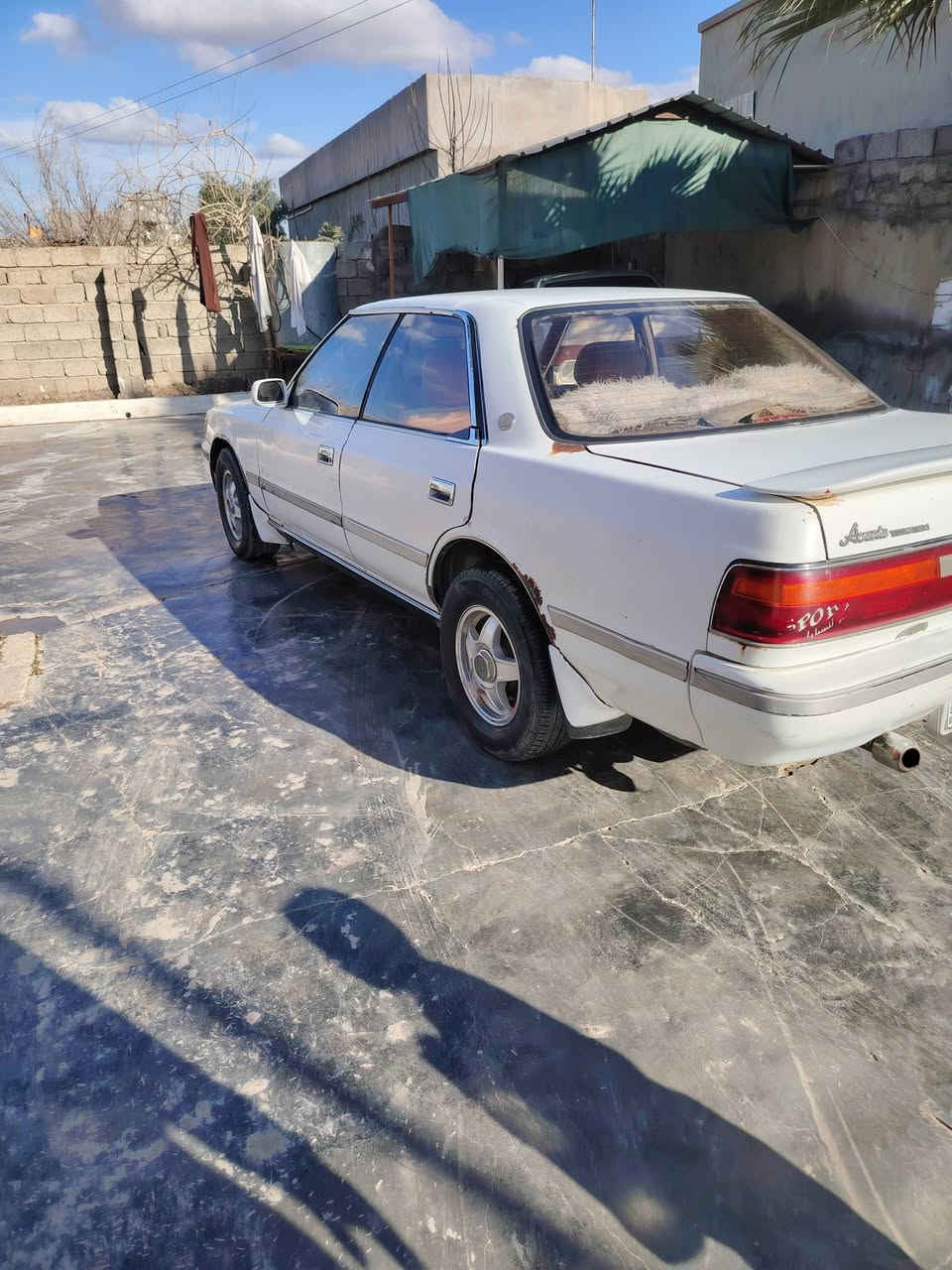 السلام عليكم مكلف بالنشر /مارك مسطره رقم الماني شرط التحويل والوكاله مابيهه صبغ محرك ونجي  نضيف الگير بيه تعب تايرات نص عمر مشط نضيف كهربائيات كلهه شقاله السعر( 30) وبيهه مجال رقم الهاتف *********** /هذا رقم صاحبهه المكان الخضرانيه
