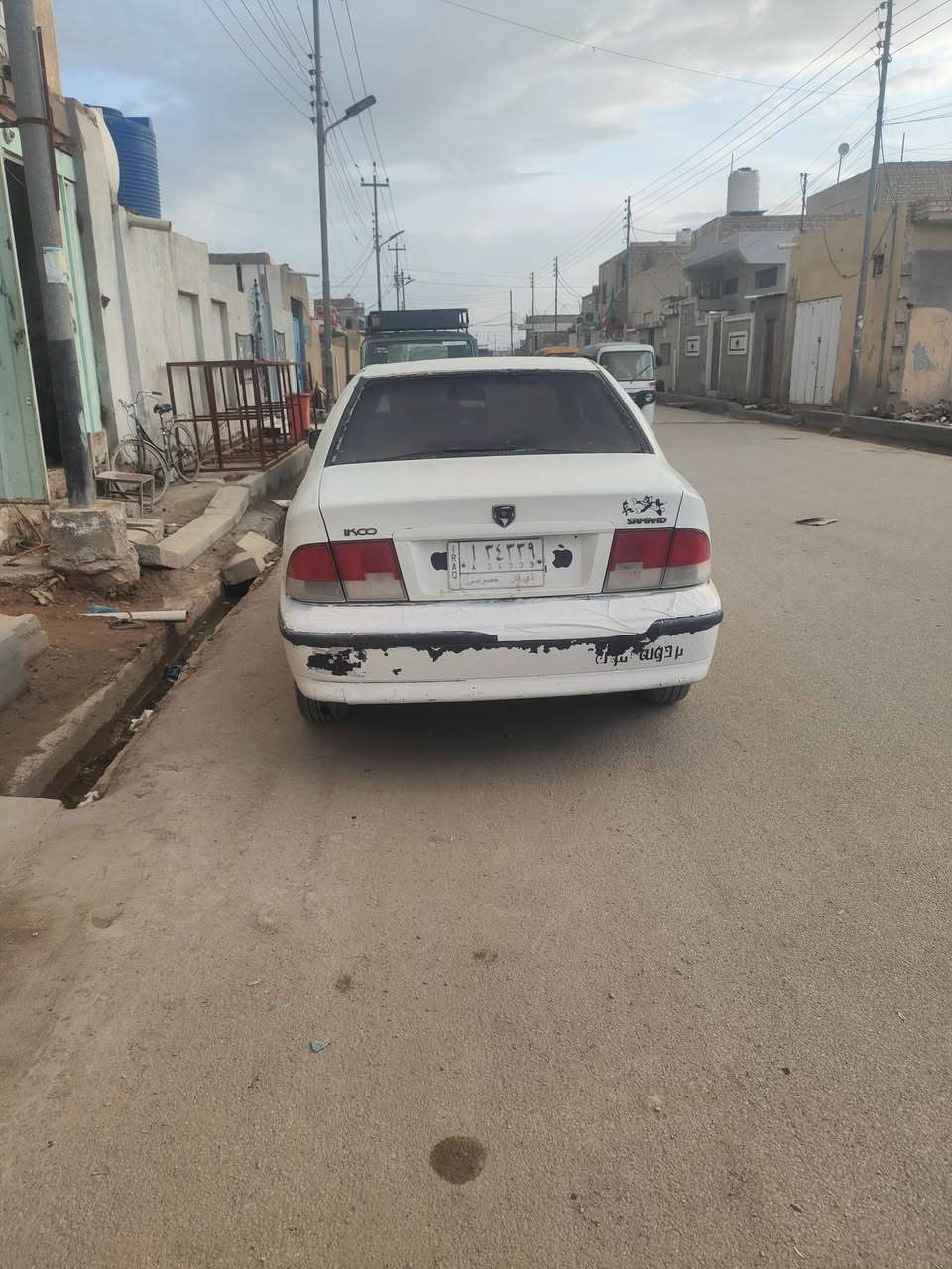 السلام عليكم
سياره سمند موديل 10 للبيع سيارة محركها مستحق تبريد ثلج صدر تايرات جديد لوك تبريد شغال رقم ذي قار ***********
