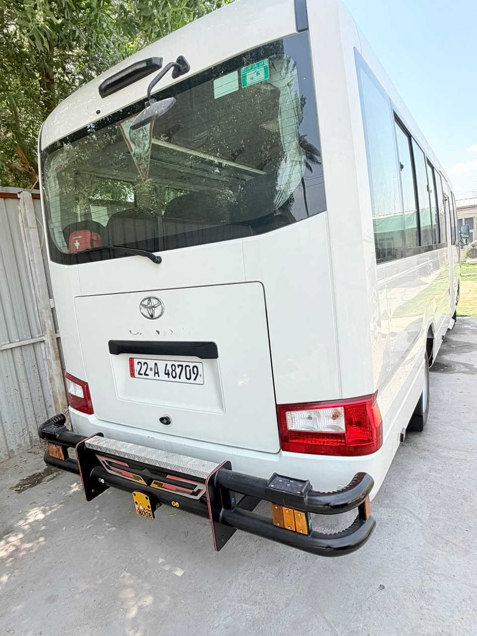 سلام عليكم كوستر البيع موديل 22 واتو ماتيك رقم أربيل ماشه 47 الف  الستفسار ***********
