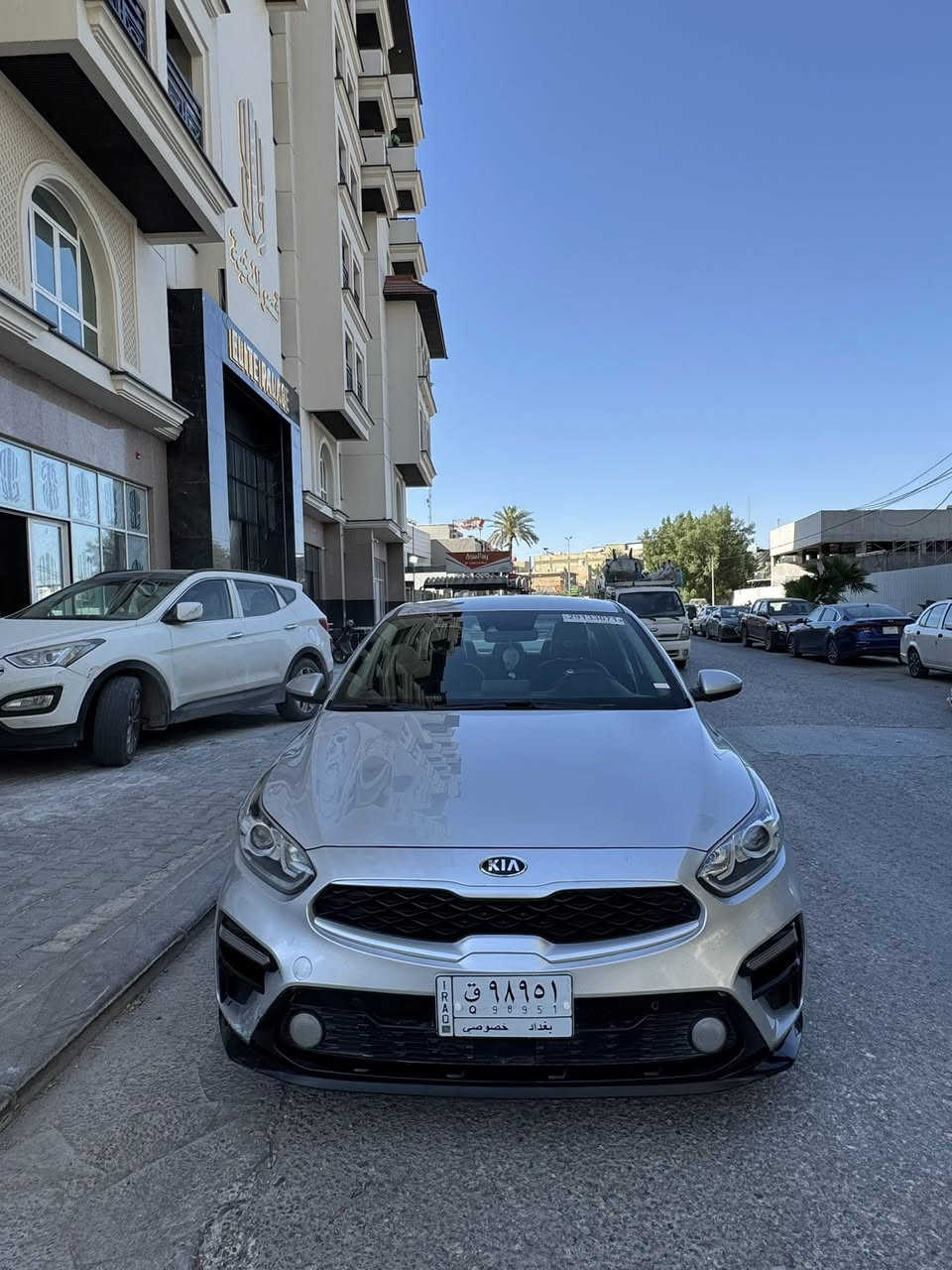 كيا فورتي 2019 
حادث خلفي جاملغ وباب بجم كبس
كامره خلفيه حساس امامي رادار امامي 
تحديد مسار 
محرك 2000 دوش كير at المرغوب
مكاني كربلاء
السعر ***********
 السعر 123 وبيها مجال
