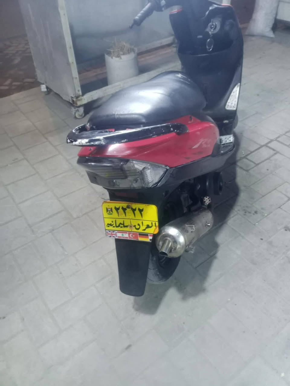 سلام عليكم دراجه ماكس عدله كفر بلادي ختم واحد كهرباءيات كله شغاله من اي شي مكفوله تجي دكلب سلف هندر شغاله وخير من الله شاير لايت شغاله لعنوان بغداد مدينه صدر رقم لهاتف ***********تواصل سعر خاص
