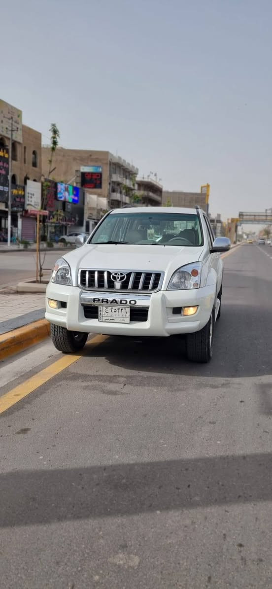 لاندكروزر برادو 2009
Vx
6سلندر 
دبل تانكي 
سبير تعليك
7راكب
رقم بغداد 
أوتو
حساس امامي خلفي
كامره دواره 
ثلاجه
سعرها 165 وبيها مجال 
***********
