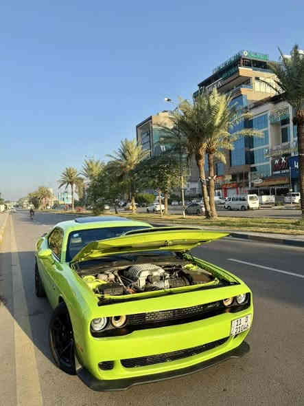 جالنجر هيلكات جلبريك 2023 لاست كول
غنيه عن التعريف 717 حصان🐎 طياره ارضيه السياره كلش جديده والوحيده بلعراق🥇للبيع فقط 
لون مميز تفاحي 🍏🍏
ممشى السياره 7 الاف مايل بعدها زيرو
وارد امريكي مستوردها ع ايدي واستخدام شخصي دخول جديد 3 قطع صبغ بنيد وجاملغ وباب صفحه صدر 

السياره مغلفه ppf من امريكا 
فول مواصفات للاخير سلايد كشنات جلد تدفئه تبريد تفدئه ستيرن رادرات جانبيه 
سستم هارمن كاردن
السياره ستوك ع وضع شركه حته اكزوز ما مبدل كله وكاله ع وضع شركه بدون برمجة بدون اي تعديل حداديه صدر كير مكينه كفالة عامه بشرط
كل التصليح والقطع المبدله تفصيخ + شركه مابيها اي قطعه تجاريه مناقصها اي شي 

5 انظمة قياده بيها
١-TRACK نظام حلبة مطارح 
٢-SPORT درفت واستعراض حر
٣-Custom نظام انت تخلي اعدادتك للسياره
٤-Auto نظام سايقة طبيعيه
٥-echo نظام اقتصادي
دبلات تفاعليه ويه كل نضام 

السعر 425 وبيها مجال
 للاتصال ***********
