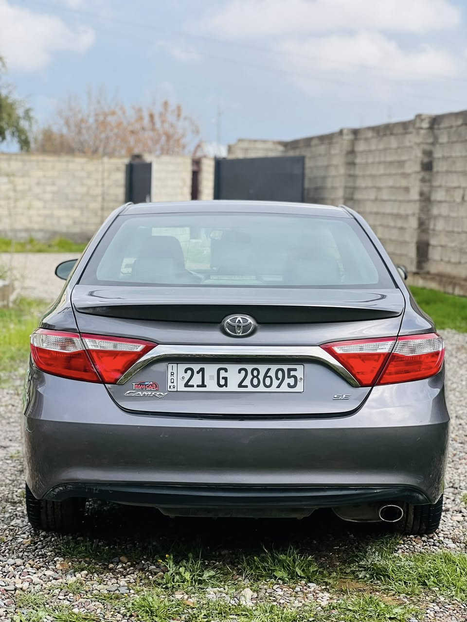 السلام عليكم كامري موديل 2017SE
رقم سليمانيه شرط التحويل 
كير ومحرك بشرط ماشيه 98
_______________________
مواصفات SE
كشانه كهرب 
5 ويل كب 
لايت عدسه 
كشانه جلد
مانع انزلاق 
شفتات ستيرن 
تحكمات ستيرن 
_______________
السياره مكفوله كفاله عامه 
من الصبغ ⚠️
بدون أرباك ⚠️
شواصي بطاين بشرط 
السياره بدون حادث خلاص 
______________________
مكان السياره القياره قريه الحاج علي 
للستفسار الاتصال على الرقم ***********
