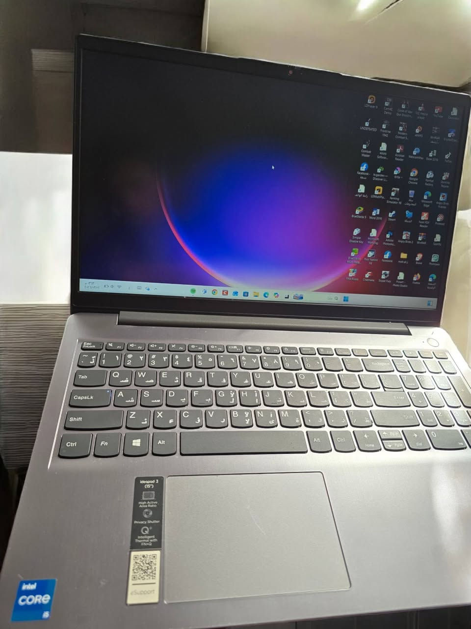 السلام عليكم ورحمة الله وبركاته
لابتوب لينوفو  موديل 2023 
للبيع مواصفاته گدامكم 
جهاز نضيف نضافتة تقريبا 90/85 
سبب البيع عدم التفرغ 
ومحتاج فلوسه
جهاز استخدام كلش قليل 
للطباعه والفوتو شوب  فقط 
(مبدل كيبورد الاصلي فقط بسبب الجمالية) 
السعر 350 ألف 
وبي مجال حگ الجيه وتدللون 
 للاستفسار الاتصال على هذا الرقم 
*********** 
واتساب بي 
(كربلاء /الزبيلية/شارع الرابط)

