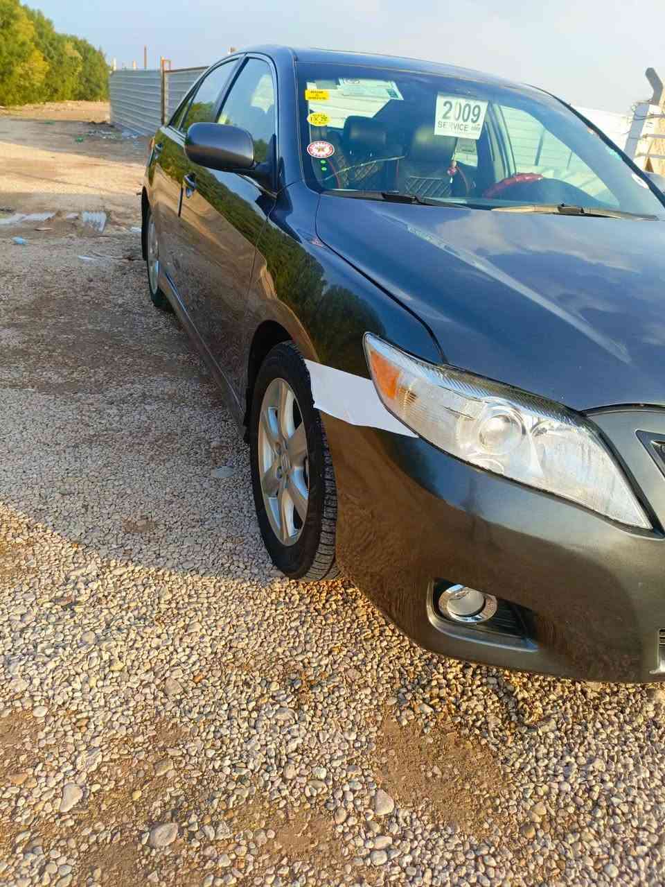 كامري ٢٠٠٩ امريكي فول مواصفات فتحه تحكم ستيرن تبريد ثلج بيها صبغ حزام سعرها ٩٧ وبيها مجال قليل مكاني رمادي للإستفسار 
***********
