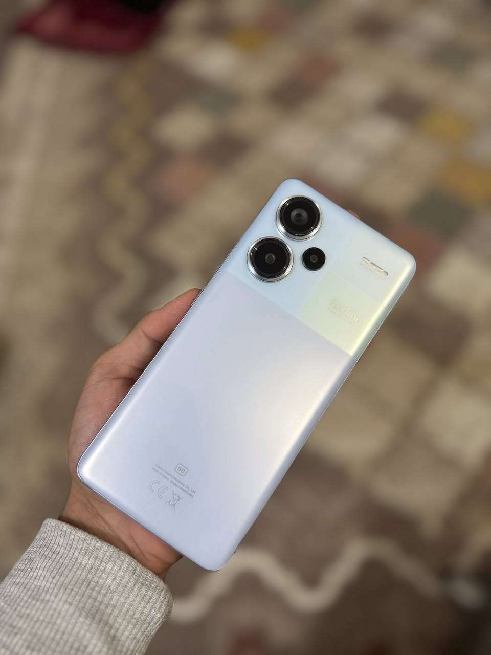 سلام عليكم للبيع فقط
ريدمي نوت 13 برو بلاس 5 جي 

 جهاز مستعمل نضيف مكفول من فتح ومن كلشي بحاله جديد   عليه لزكه مضلله.  خالي من الزلغ

   شرط فحص. مواصفاته بل صور. موجوده 

 سعره 350. بي مجال  

مكاني كربلا 

***********
