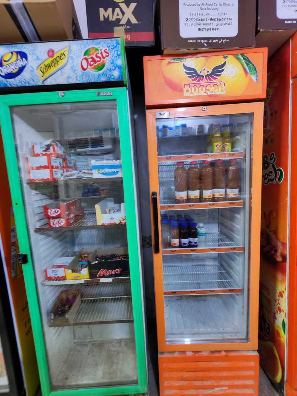 السلام عليكم كلمن وسعره يعجبك شي دزلي صورته وانطيك سعره المجمدات ممصلحات جدد
والبرادات ادامه اسويلهن كل شتويه مجهزات كاملات 

 واتساب ***********
