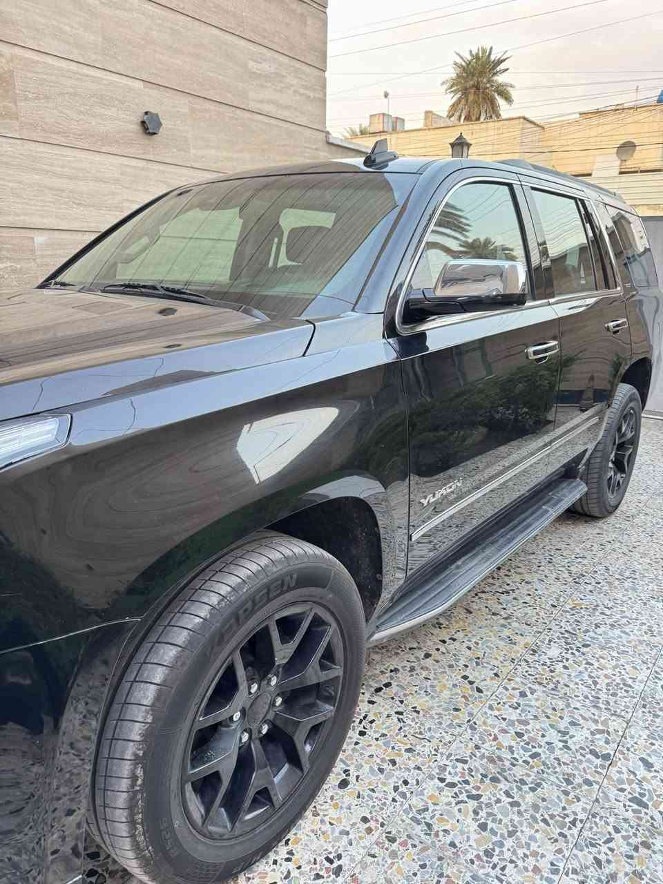 سلام عليكم
يوكن 2018 
وارد امريكي
فئهSLT
بصمه 
تشغيل عن بعد
فتحه سقف
رادار امامي
رادار جانبي
تحديد مسار
تدفئه وتبريد كشنات
تدفئه ستيرن
كشنات جلد
حفض مقاعد
ماشيه 50 الف ميل
رقم بغداد
حادثه جاملغ وبنيد 
بدون ايرباك
السعر 35.500 وبيه مجال
رقم الهاتف:***********
متواجد واتساب
