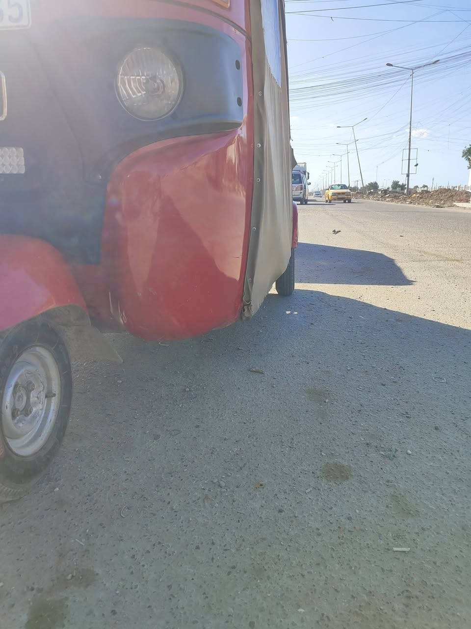 السلام عليكم تكتك مديل 18 رقم وسنويه  بسمي مكينه خري من الله لا تنقص ولا تبخير مصبوغه جماليه لا ضربه ولا معجون العنوان الحسينية مال راشديه رقم ***********
