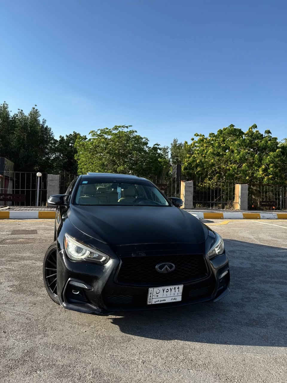 🔰 انفنتي Q50 2018
 
🟠 المواصفات 
• رياضية
• ⁠حادث داعميات فقط
• ⁠6 سلندر 3000 سي سي توين تيربو 300 حصان
• ⁠ماشية 131 الف كيلو متر قابل للزيادة 
• ⁠تبريد قطعتين 
• ⁠كراسي كهرباء امامي تدفئة
• ⁠شاشتين
• ⁠كامره خلفية دوارة 
• ⁠دخول ذكي
• ⁠فتحة سقف
• ⁠بصمة تشغيل 
• ⁠تشغيل عن بعد 

📍مكان السيارة الفلوجه

☎️ رقم السيارة بغداد رقم مميز 
***********
