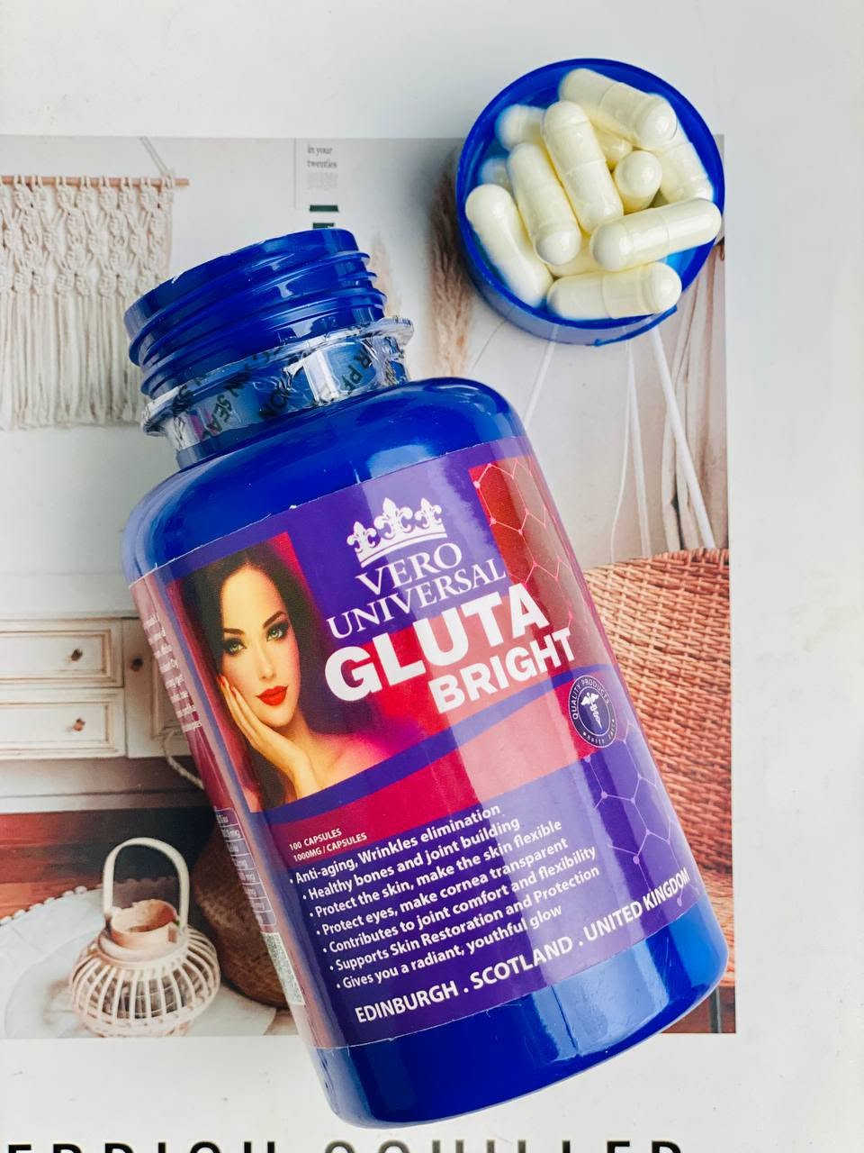 الكبسول البريطاني (Gluta bright)
الاصلي💯 كبسولات البشرة المضيئة
وأرى جمالك فوق كل جميلة...
وجمال وجهك يخطف الابصار
هل لجأت الى خلطات التبييض المكلفة؟!
مارأيك بمنتج يغيرك من الداخل؟ 😍
🌟كلوتا برايت (البشرة المضيئة) من
(((( فيرو يونيفرسال ))))
أهم المنتجات الفعالة لتبييض
المكونة من مواد طبيعية تعمل على تفتيح بشرة الوجه و
المناطق الحساسة وازاله جميع تصبغات الجسم 😍 وتوحيد
لونها لانها تحتوي على عنصر فعال هو الكلوتاثايون كذلك
تعطيها مرونه و ترطيب لأحتوائها على خلاصه بذور العنب
وفيتامين A_C_B2 بالاضافة الى ذلك يحمي البشرة من
الالتهابات لاحتوائها على شمع النحل 🐝🍯
يحتوي على 60 كبسولة


**إذا كنت صاحب هذا الإعلان وتريد حذفه لأي سبب، رجاءا أرسل رسالة إلى الدعم الفني**