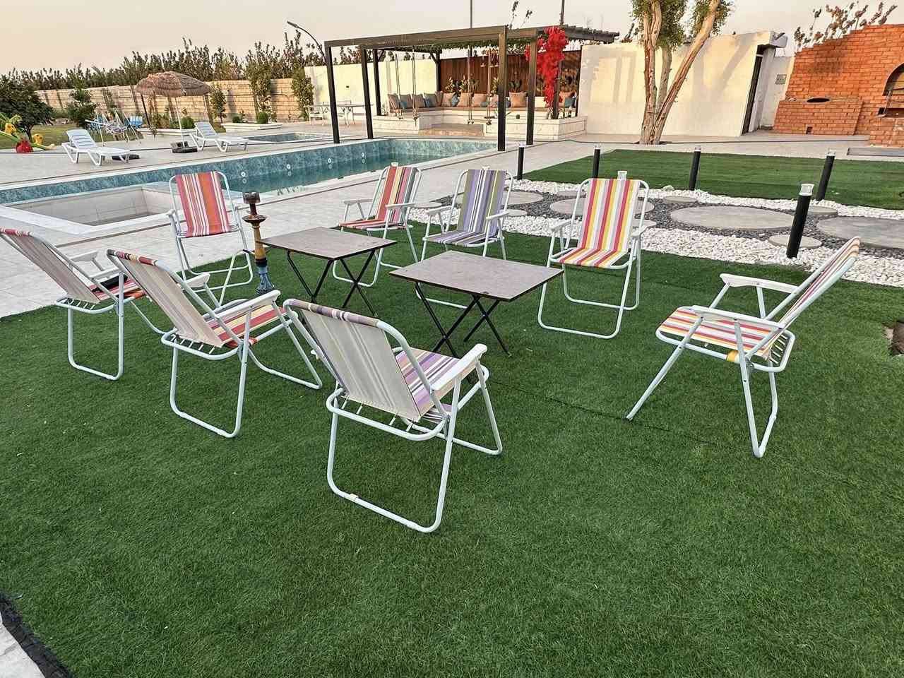 مزرعة قرطاج VIP للعوائل✔️والشباب.  لتأجير المزارع السياحية        
بنظام الشفتات✔️
علما موثقة بتطبيق اجرلي
شفت صباحي من 8الى6 مساءً
شفت مسائي من ال8 الى ال6  صباحاً  
متوفر✔️✔️✔️

حديقة كبيرا جدا تصلح للمناسبات 🎈واعياد الميلاد 🎂🎉
مكان خارجي مخصص لشوي السمك والمشاوي 🍖
كهرباء متوفرا على مدار 24ساعه 👍
ومكيف 24 ساعة بدون انقطاع 🥶
فيشه🏀
مسبح🏊
صاله كبيرا      موثث بشكل لطيف ✔️
🛑2غرف منام 🛌
🛑2صحيات شرقي وغربي 🛀
🛑مطبخ متكامل🍽️ 
🛑كراج كبير 🚗🚙
العنوان بلد 
للحجز الاتصال***********
🛑🛑...
متوفر واتساب
