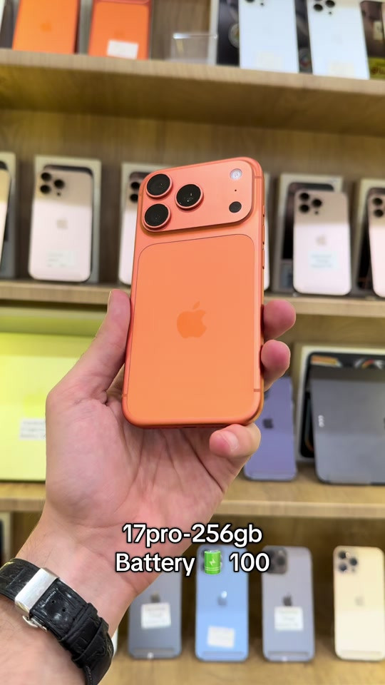 📱 iPhone 17 Pro | 256GB | Battery 100% 🔋 ✨ نظيف جدًا، بطارية 100%، أداء خرافي وكاميرات احترافية. 📦 جاهز للاستلام، والكمية محدودة. 📩 راسلنا للسعر والتفاصيل قبل يخلص. 📍 فرع الربيعي: *********** 📍 فرع المنصور: *********** #iPhone17Pro #Apple #iPhone #بغداد #العراق   
