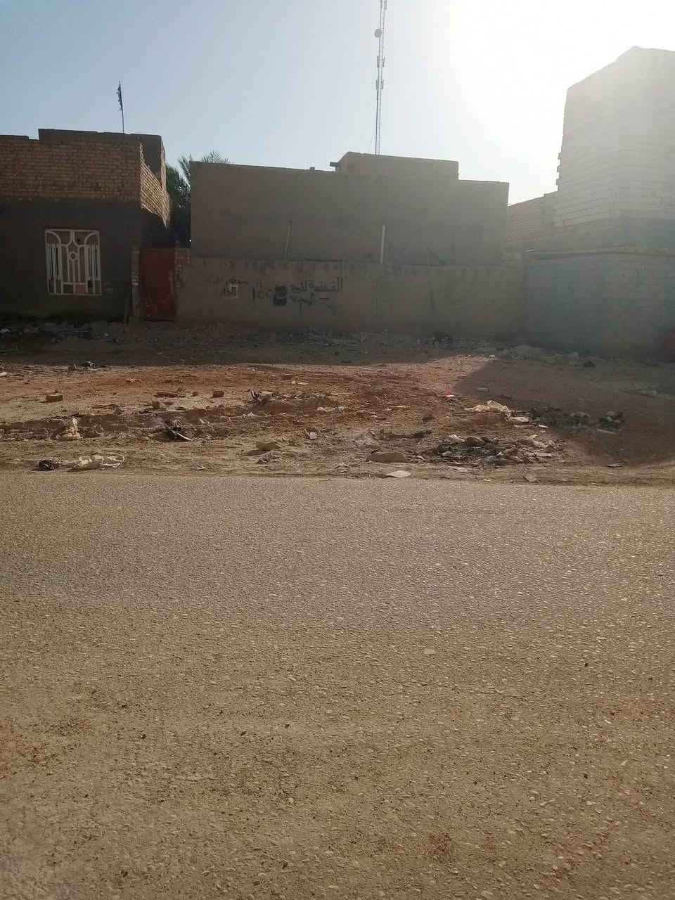 قطعه ارض للبيع طابو زراعي سند 25مداور مباشر 
المساحه 155متر 
الواجه 5//11
النزال 15/750
مقابل الشارع المقابل مدرسه الحمزة والبصره 
السعر المطلوب 60 مليون
📞 للاستفسار مراسله الصفحه اوالاتصال ع الارقام التاليه:
: ***********///***********/////***********
