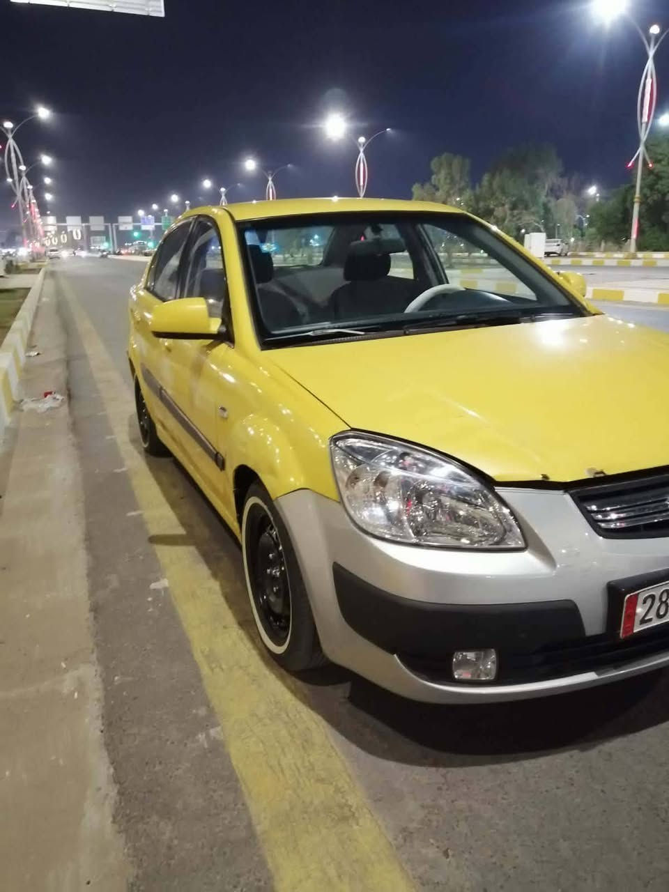 سلام عليكم كيه ريو مديل 2008 بيه خيط بخار وتخم تاير جديد ودوشمه جديده مكان دوانيه ***********
