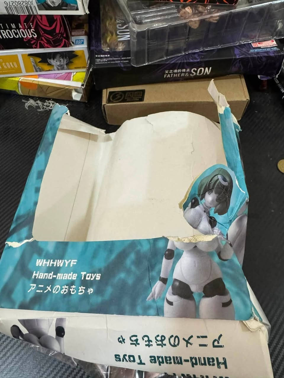 متوفر مجسم بنيه
الكارتونه مضرر + بيهن نقص البراغي الصغار مال الستاند

كفوف و الوجوه كامله

متوفر توصيل

السعر 15


**إذا كنت صاحب هذا الإعلان وتريد حذفه لأي سبب، رجاءا أرسل رسالة إلى الدعم الفني**