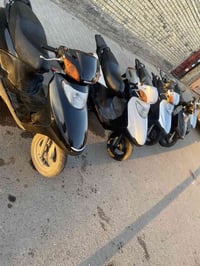 دراجات  ياباني  سبيسي العدد6 بيهن شغالات 3 والباقي طافي ابيع كله طافي ...