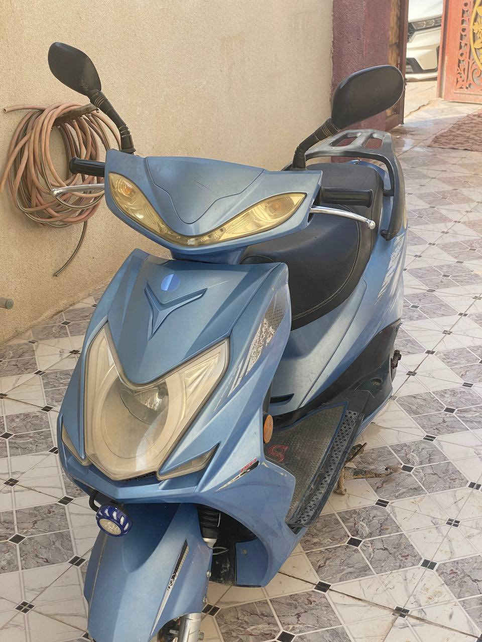 دراجه للبيع محرك ١٢٠ يباني مكاني زبير سعر ٥٥٠ وبيه مجال***********
