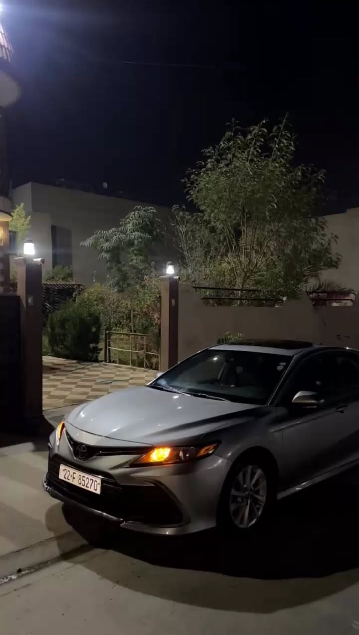 ‎کوردی /عربی 
*********
‎دروستكراوي : Toyota 
‎مۆدێل : Camry
‎ساڵ :  2023
‎بزوێنەر : V4 2.5L
‎بگۆری بزوێنەر : AUTOMATIC 
‎سوتەمەنی : بنزین 
‎دۆخ : بەکارهاتوو
‎ماوەی ڕۆشتوو:67km
‎تابلو ئوتومبێل : اربيل 
***********
‎النوع: Toyota 
‎المودیل :   Camry
‎سنة: 2023
‎المحرك : V4 2.5L
‎ناقل الحركة:AUTOMATIC 
‎نوع الوقود : بنزين 
‎الحالة: المستخدم 
‎عدد اميال:67km 
‎رقم السیارە:اربيل 
**********
***********
***********
