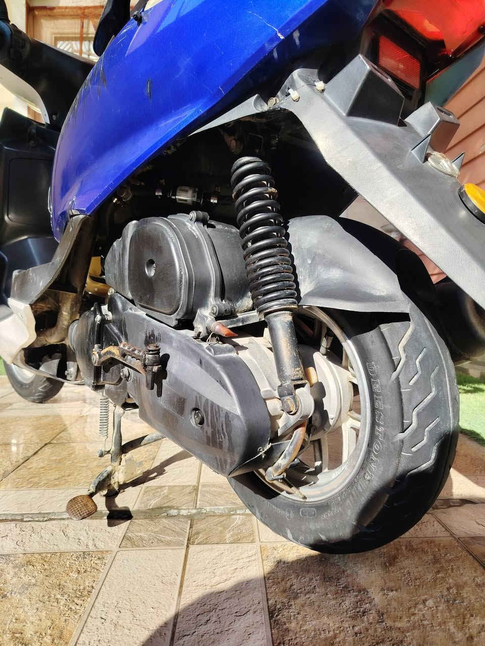 سكنس فحل  كهربائيات كلها شغاله نكره سلف وهندر مكينه لا مفتوحه ولا مجفته زوج تايرات جدد سعر ٤٧٥ بيها مجال دراجه نضيفه عنوان بعقوبة اتصل ***********
