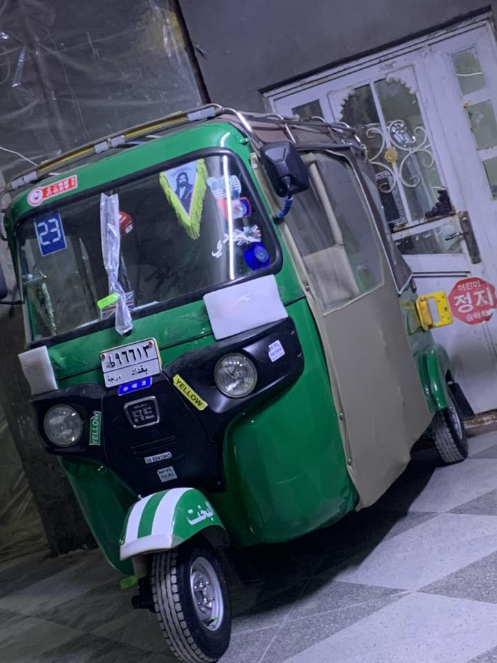 تكتك موديل 21رقم بغداد معمره دوسات فقط  السعر7000وبيها مجال مستعجل عل بيعها ‭0776 367 4632‬
