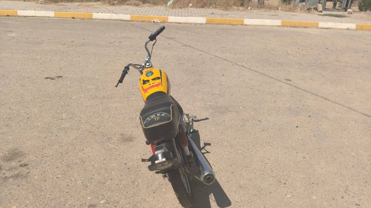السلام عليكم
دراجة حربي موديل 21 تايكر 
السعر 375الف وبي مجال 
***********

