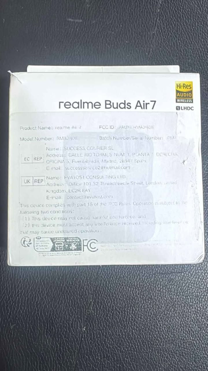 ايربود ريدمي جديد لك 
قطع امزون بغداد, العراق


**إذا كنت صاحب هذا الإعلان وتريد حذفه لأي سبب، رجاءا أرسل رسالة إلى الدعم الفني**