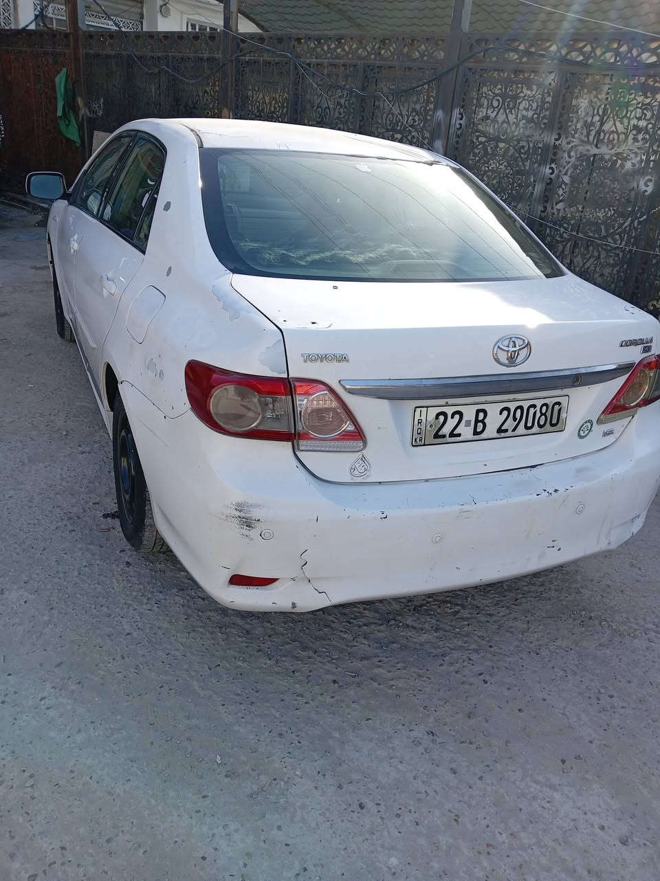 سلام عليكم كورلا2009 للبيع وراد خليجي بيهه تكشير بل صبغ بدون دواخل كير مكينه تبريد خير من الله مكان بغداد الزعفرانيه السعر ٨٨وبيهه مجال  ***********
