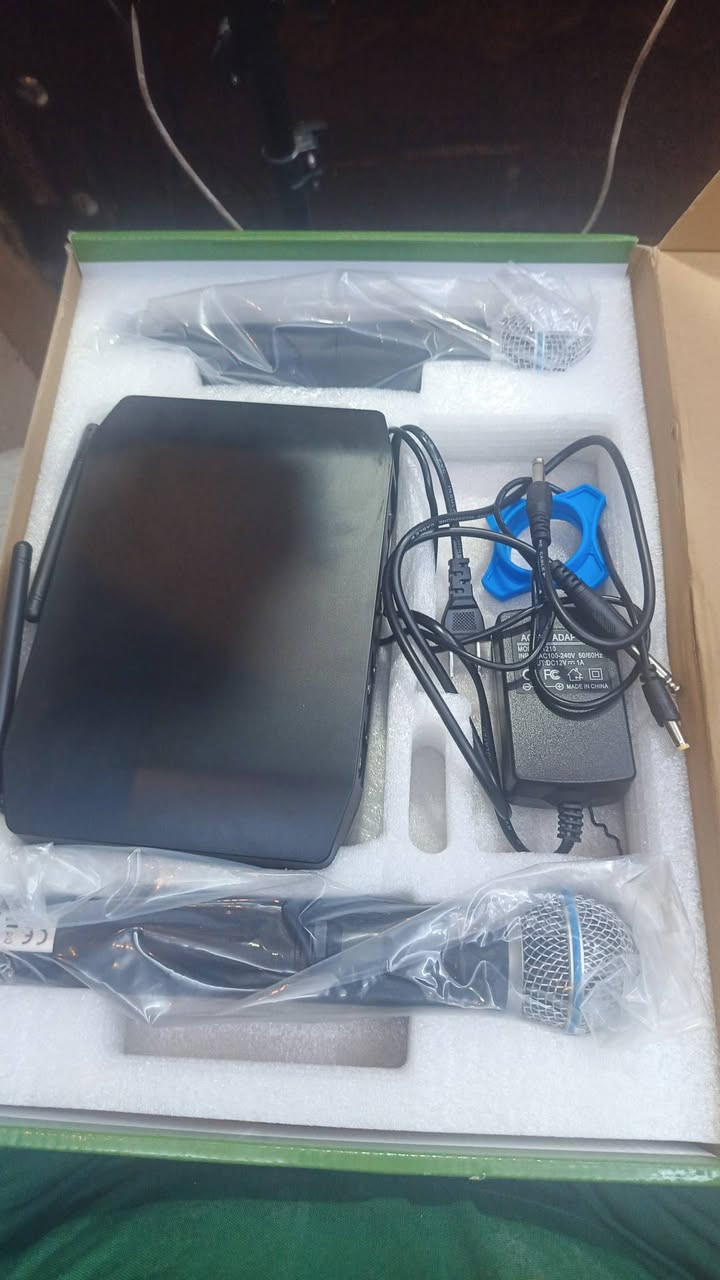 سستم وايرلس
السلام عليكم 
متوفر هذا الجهاز كامل ملحقات ومايكروفون عدد ٢
السعر ٥٠ الف ويوجد توصيل لكل المحافضات


**إذا كنت صاحب هذا الإعلان وتريد حذفه لأي سبب، رجاءا أرسل رسالة إلى الدعم الفني**