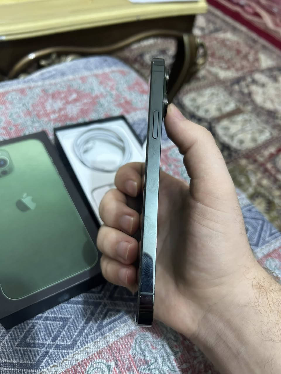 السلام عليكم🛑🛑🛑

أيفون13برو ماكس ذاكره 256
بطاريه86 حقيقيه شرق اسوط لون مميز جهاز جديد يخبل ممبدل بي شي وتر بروف بالحاسبه كله نورمال نضافه %100 كأنما ماخذه جديد وشرط وين متفحص روح افحص ("شخط مابي")
تفاصيل اكثر خاص

مكاني بابل الهاشميه
السعر 765 الف وبي مجال✅✅


**إذا كنت صاحب هذا الإعلان وتريد حذفه لأي سبب، رجاءا أرسل رسالة إلى الدعم الفني**