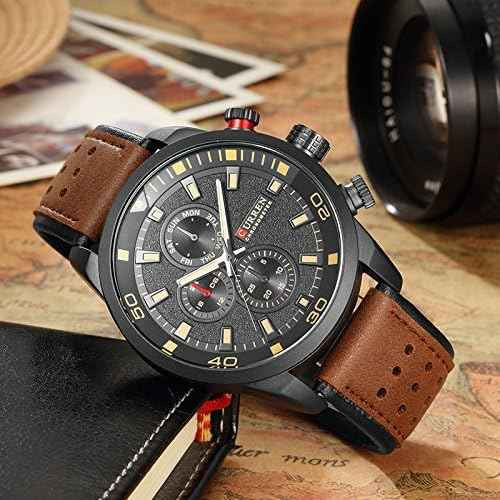 ساعة اليد المعروضة في الصورة هي من ماركة CURREN (كيرين)، وبالتحديد الموديل 8250. تُصنف هذه الساعة كساعة رياضية وعصرية للرجال، وتتميز بتصميم مينا كبير وسوار جلدي بني المحاويل, بابل


**إذا كنت صاحب هذا الإعلان وتريد حذفه لأي سبب، رجاءا أرسل رسالة إلى الدعم الفني**