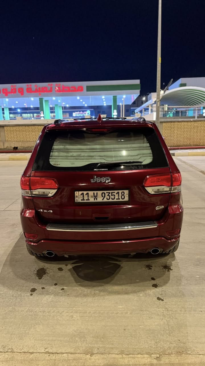 السلام عليكم
جيب كراند شيروكي اوفرلاند خليجية وكالة هارلم موديل 2018
رقم بغداد باسمي 
ماشيه 102 كم 

المواصفات : 
فول 1/1 للاخير شنو ابالك بيهه 
 داخل جلد  جكات تصعد وتنزل 3 شاشات بلادي كار بلي نظام صوت Alpine 10 سماعات تبريد وتدفئة كشنات امامي وتدفئة كشنات خلفي وتدفئة ستيرن كشنات خزن ميموري مري جانبية شفط وتعتيم وتدفئة حساسات امامي خلفي زراكات بلايت بانوراما 
الاضافات : 
تخم تاير دنلوب ياباني العام شاده ..
دواسات كهربائية يم شنايزر بمليون..
 منظومة زنون عدسة كاملة ب 500 دولار لايت رهيب..

سيارة بيها بابين تبديل وكالة نفس لون اثر حادث خفيف والبيبان القديمات موجودات .  وبيها تكحيل اثر شخط بجاملغ الامامي مال سايق بدون دواخل وبدون ايرباك ونظيفة حيل صدر امامي خلفي جديد وكاله 
سياره ماتصرف عليهه الف دينار

270$ السعر  وبيها مجال 
للتواصل 
***********
***********
مكاني واسط الكوت /// بغداد
