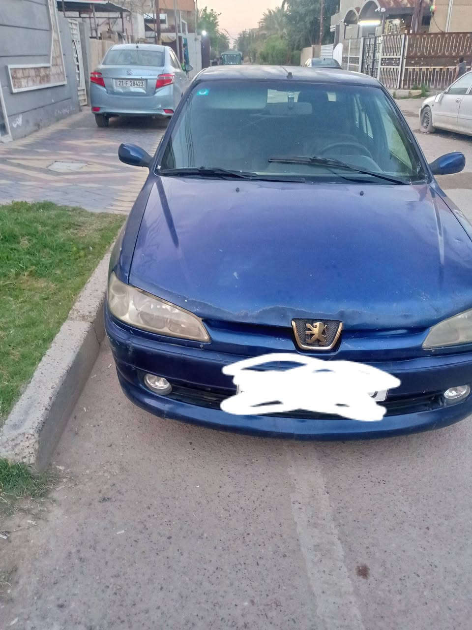 بيجو للبيع كير محرك نضيف تخم تاير رقم بغداد تبريد شغال واتصال ***********
