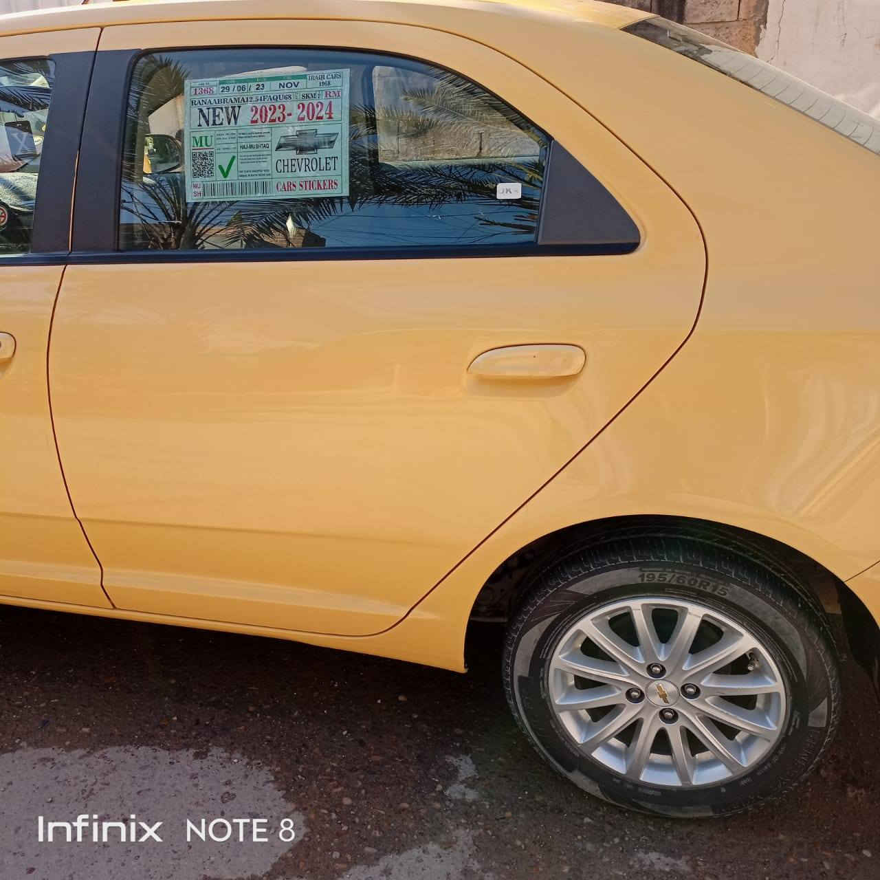 سلام عليكم سياره شوفر ليت كوبلت للبيع مديل ١٧ ماشية ١٥٢ مكفوله من ل صبخ ول ضربه لقويه بيهه طخه 3اصبع عل بارد بدون صبخ بس تكحيل جاملخ ل امامي موضع بل صور لكير كفاله  و محرك بس رنكات مبدل ول سياره خير من الله تبريد تدفئه كله شغال حداده كله جديد تخم تايرات و باتري هم جدد مكاني حسينيه راشديه مدخل ل حمل سعر٨٥ بيهه مجال بصيط *********** و متواجد عل وتساب
