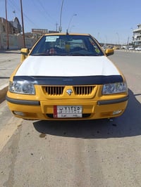 شباب سمند 2012 مصفره غرامات وهيئه سياره كلش جديده كفاله عامه من عدا طخ...