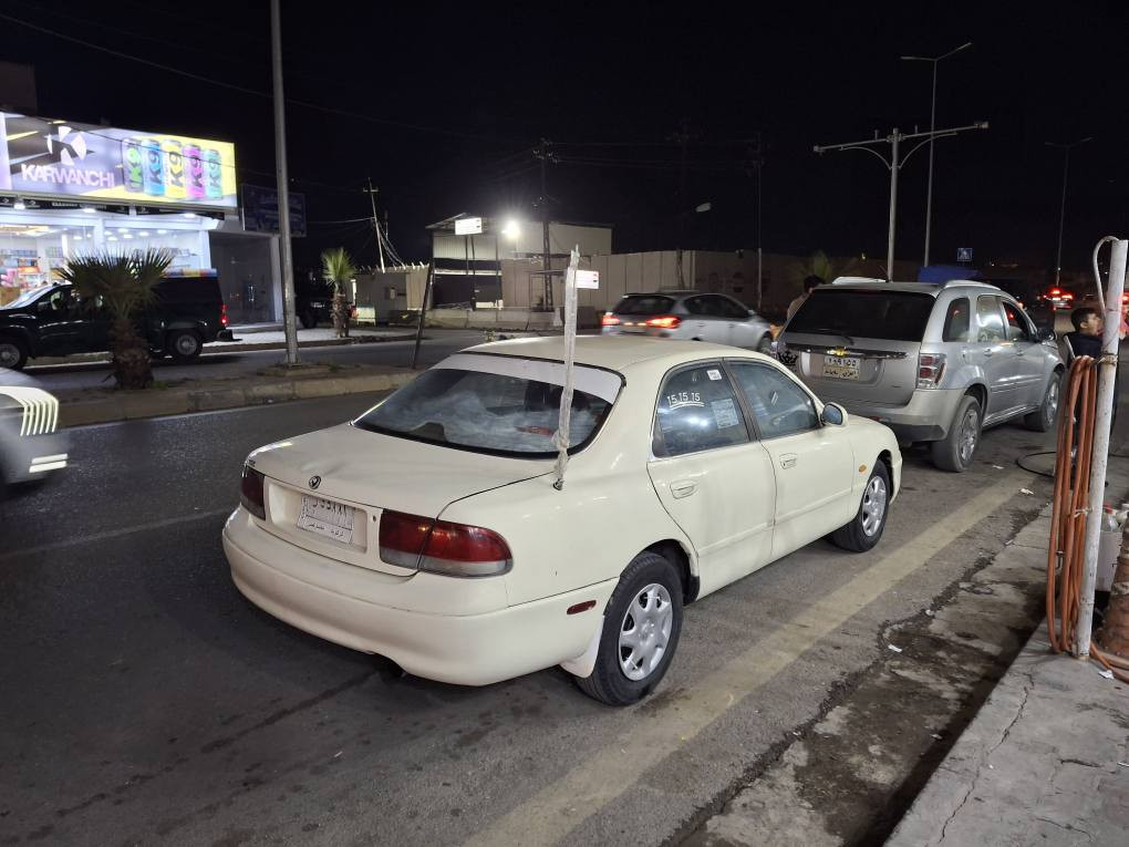 مازدا فاصولیا سعر38$ورقە 
رقم کرکوک مشروع وطنی 
بطاقە بنزین  موجود 
مودل 1992  گیر عادی 
سیارە بلاد تبرید شغال
سیارە بدون حادث بدون ضرر 
سیارە کل نقص مابی کل جاهز
مکان کرکوک رحیماوە
***********
*********** كركوك, العراق
