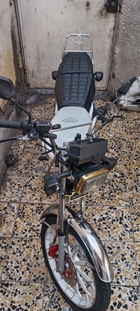 دراجه ايرانيه موديل 2024 دراجه مكفوله اوراق اصوليه كامله الرقم (077799...