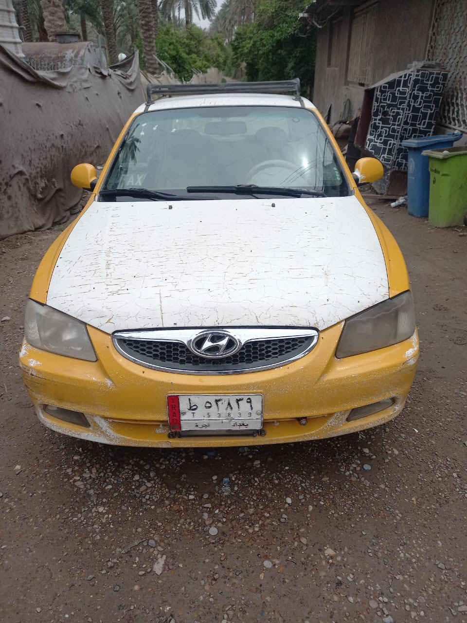 هونداي فيرنا 2014 سيارة نضيفة تبريد تدفئة شغالات مكينة مكفولة سعر 70 بيها مجال ***********
