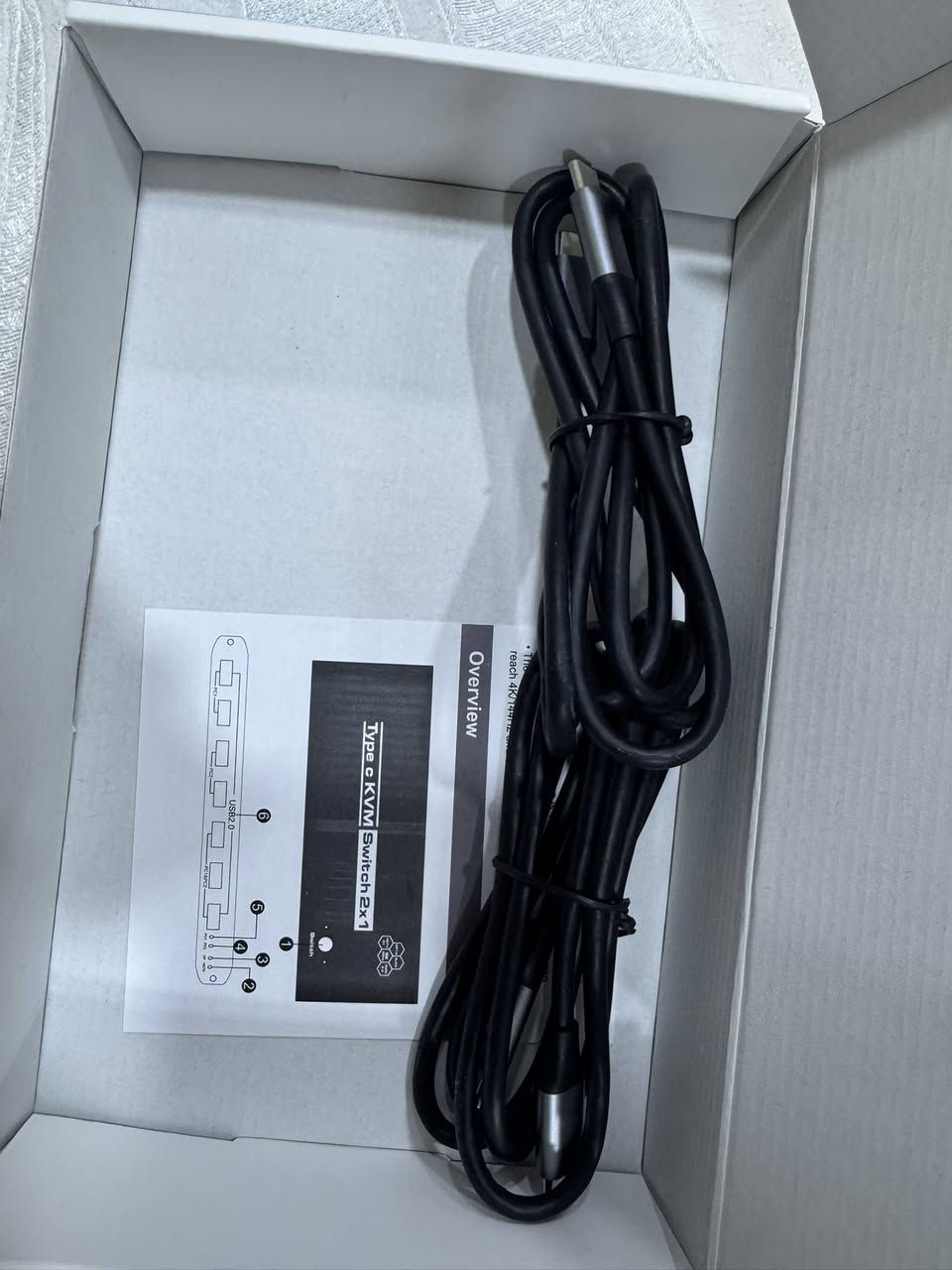 مفتاح KVM ثنائي في واحد بدقة 8K بمنفذ USB-C، يتيح لجهازَي كمبيوتر مشاركة شاشتين مع 7 أجهزة USB 2.0، يدعم الشحن السريع PD، وMST، ومنفذ صوت 3.5 ملم، ومنفذ شبكة RJ45، متوافق مع Thunderbolt 3/4، يدعم دقة 4K بمعدل 120 هرتز، و1080P بمعدل 240 هرتز.

اكتب سعر وبالعافية


**إذا كنت صاحب هذا الإعلان وتريد حذفه لأي سبب، رجاءا أرسل رسالة إلى الدعم الفني**