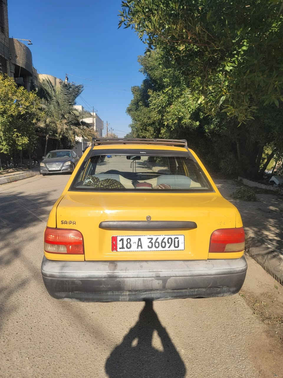 سلام عليكم سايبا موديل 15 رقم بابل انكليزي هزه بعدها جديده ماخلصت سنويه ل 29 السياره با اسمي مصفره هيئه وغرامات السياره جاهزه كير ومكينه وكهربائات كله شغاله تدفئه وتبريد كله شغال شواصي نضيفه حداديه زينه ومرتبه السياره مال جناي الله شاهد
بيها طخه ع بارد بالجاملغ الامامي الايمن فقط باقي السياره مكفوله 
السعر 38 مكان السياره كربلاء حي النصر خلف محطه السلطاني 
رقم الهاتف ***********.   ***********
غير متواجد على الفيس بوك
