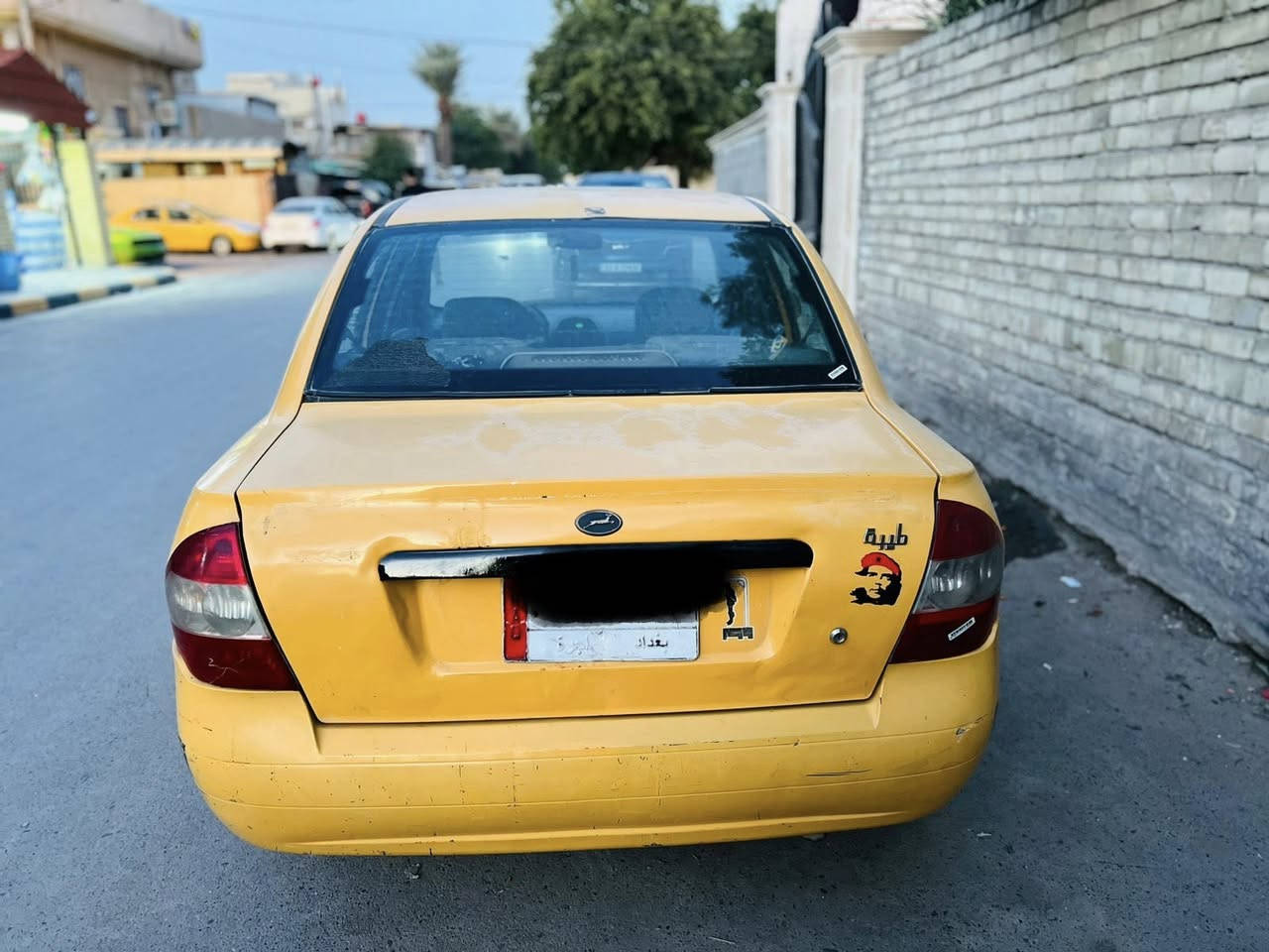 السلام عليكم للبيع طيبه موديل ٢٠١٥ رقم بغداد مصفره هيئه سياره جاهزه كير محرك تبريد خير من الله مكاني بغداد مدينه الصدر قرب ساحت مضفر السعر 35 للاستفسار ***********
