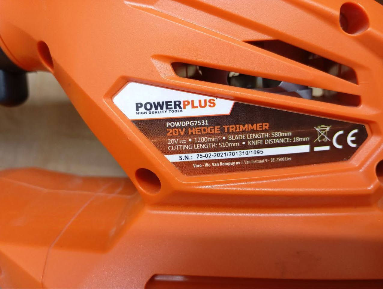 منشار تقليم 
بآلة شحن 
السعر ٣٥ الف


**إذا كنت صاحب هذا الإعلان وتريد حذفه لأي سبب، رجاءا أرسل رسالة إلى الدعم الفني**