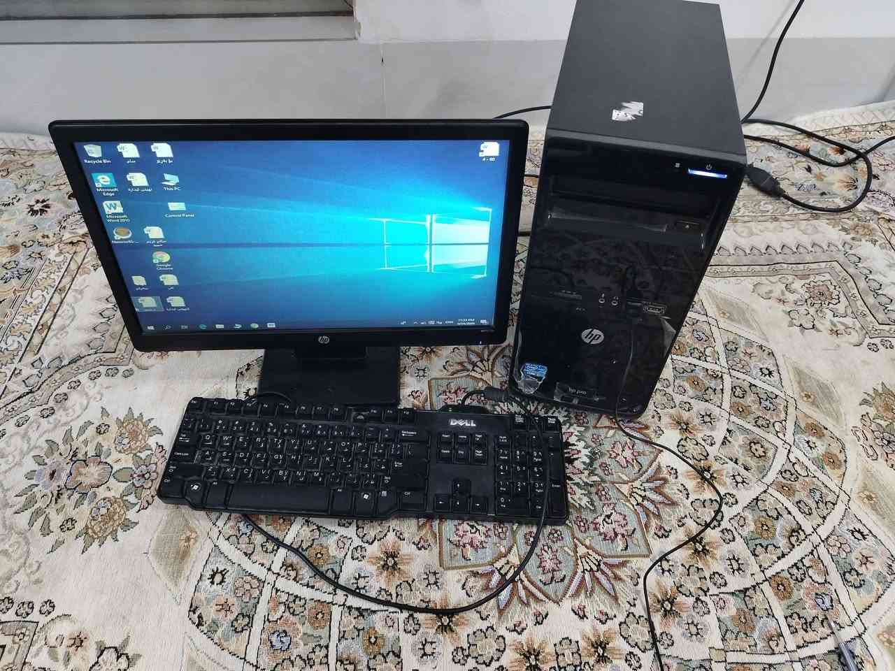 حاسوب hp نظيف وبضمان وشغالمكون من شاشة حجم 19  و الماوس والکیبورد و الکیس و الوایرات
ci5 جيل الثالث
ram 16g
hard 500g hdd
wi .fi
سعر 100 الف كالار, السليمانية


**إذا كنت صاحب هذا الإعلان وتريد حذفه لأي سبب، رجاءا أرسل رسالة إلى الدعم الفني**