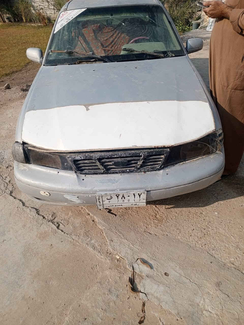 السلام عليكم دايو سلو موديل 95 سنويه ضايعه حائز ثالث راعيها بديالى متعهد كير ومحرك سياره شغاله باتري جديد كهربائيات نص و نص يشتغلن صدرها شغال السعر 12 وبيها مجال العنوان بابل جبله لا اتواجد على الفيس ، ***********
