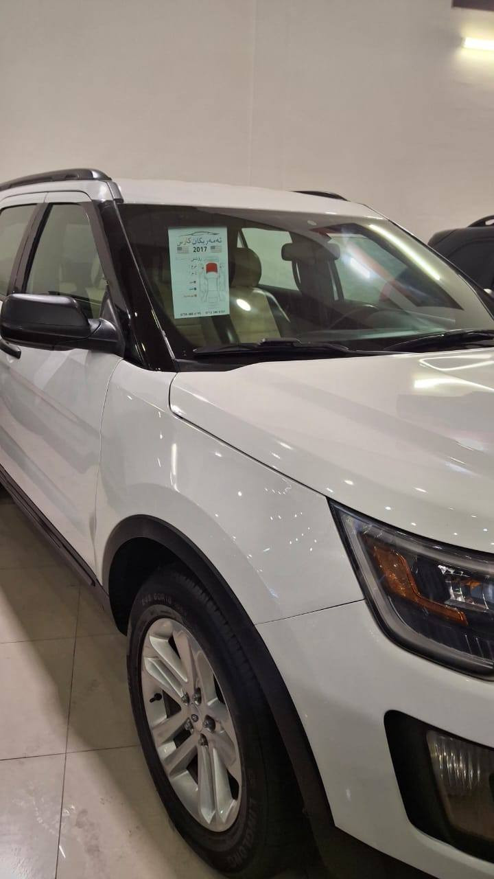 ◼️Ford Explorer◼️
🔺️مۆدیل : 2017

🔺️بۆیاغ : بۆنیت ، قیچ قیچ چاملغ ، سەری دەرگا.

🔺️ماوەی ڕۆیشتن : 74,000Km

🔺️نرخ : 155$ 💵 

ژمارەی تەلەفۆن : 
***********
*********** أربيل, العراق
