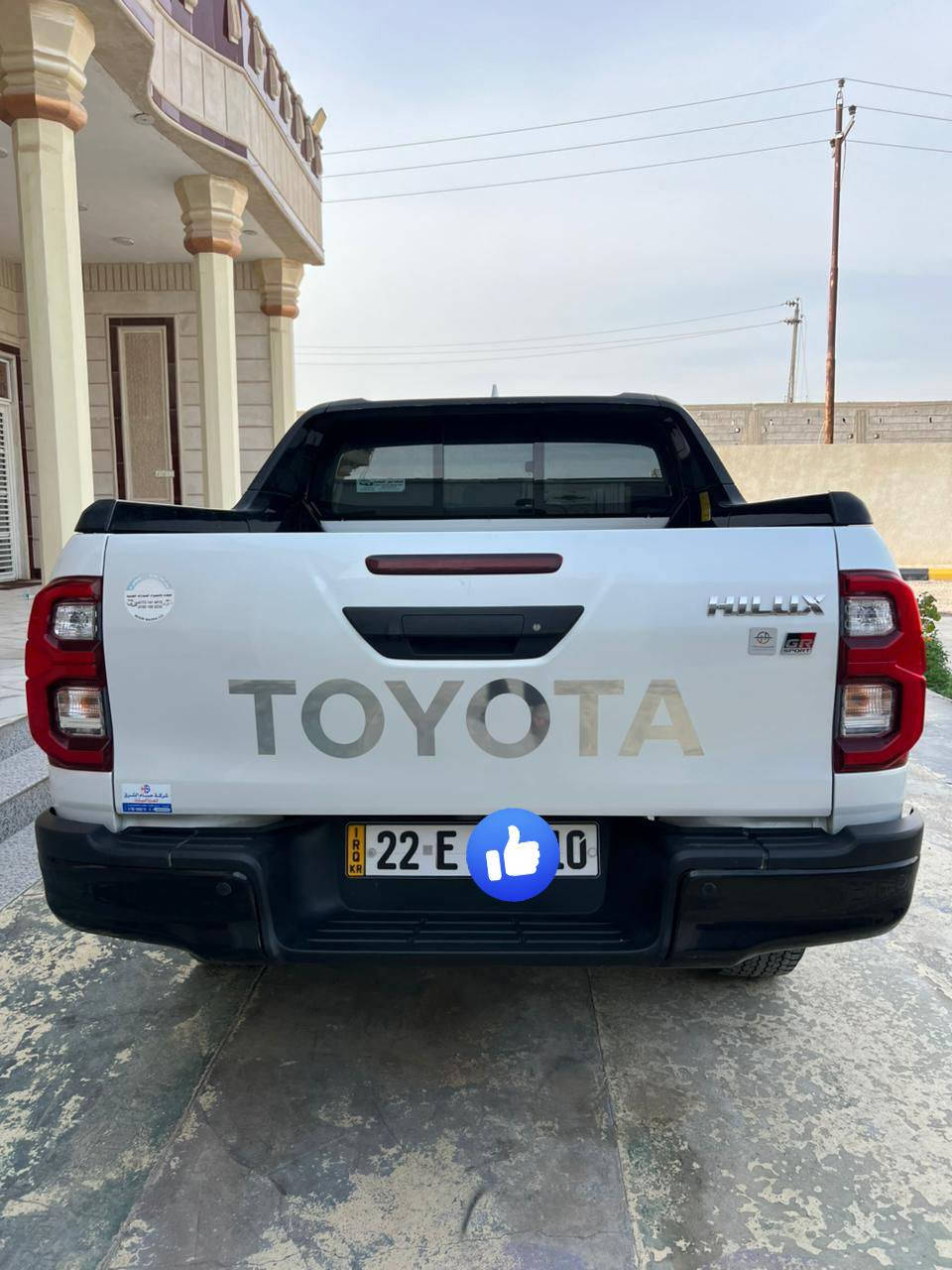 السلام عليكم للبيع فقط جي ار GR 2023اسعودي  جديدة  بمعنى الكلمة حتى الاسبير منازل فول واحد / واحد مكفوله ومعروفه مواصفات الGR 
ماشيه 59 الف 
المواصفات رادار
.منفاخ سنتر لك 
.كشن كهرباء 
.جلد 
.4 كامرات 
.حساسات 
.تحكم مري 
.تحكم ستيرن 
.يدات بصمه
.كشافات ضبابيه
 .شفتات ستيرن 
السياره رقم أربيل تريد تحويل تريد وكالة //السعر 425
العنوان البصره 
اتصل *********** 
مكلف بنشر
